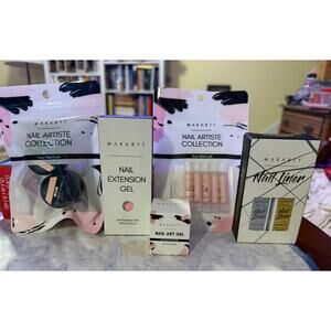 Lot New Makartt Nails bundle of nail art gel, nail liners, nail extension gel +